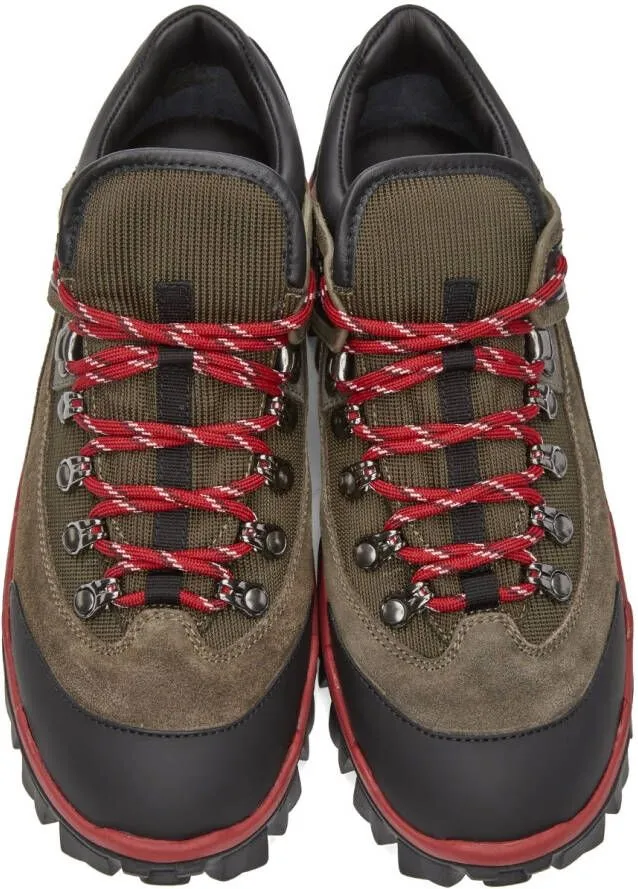 Moncler Brown Henry Hiking Boots