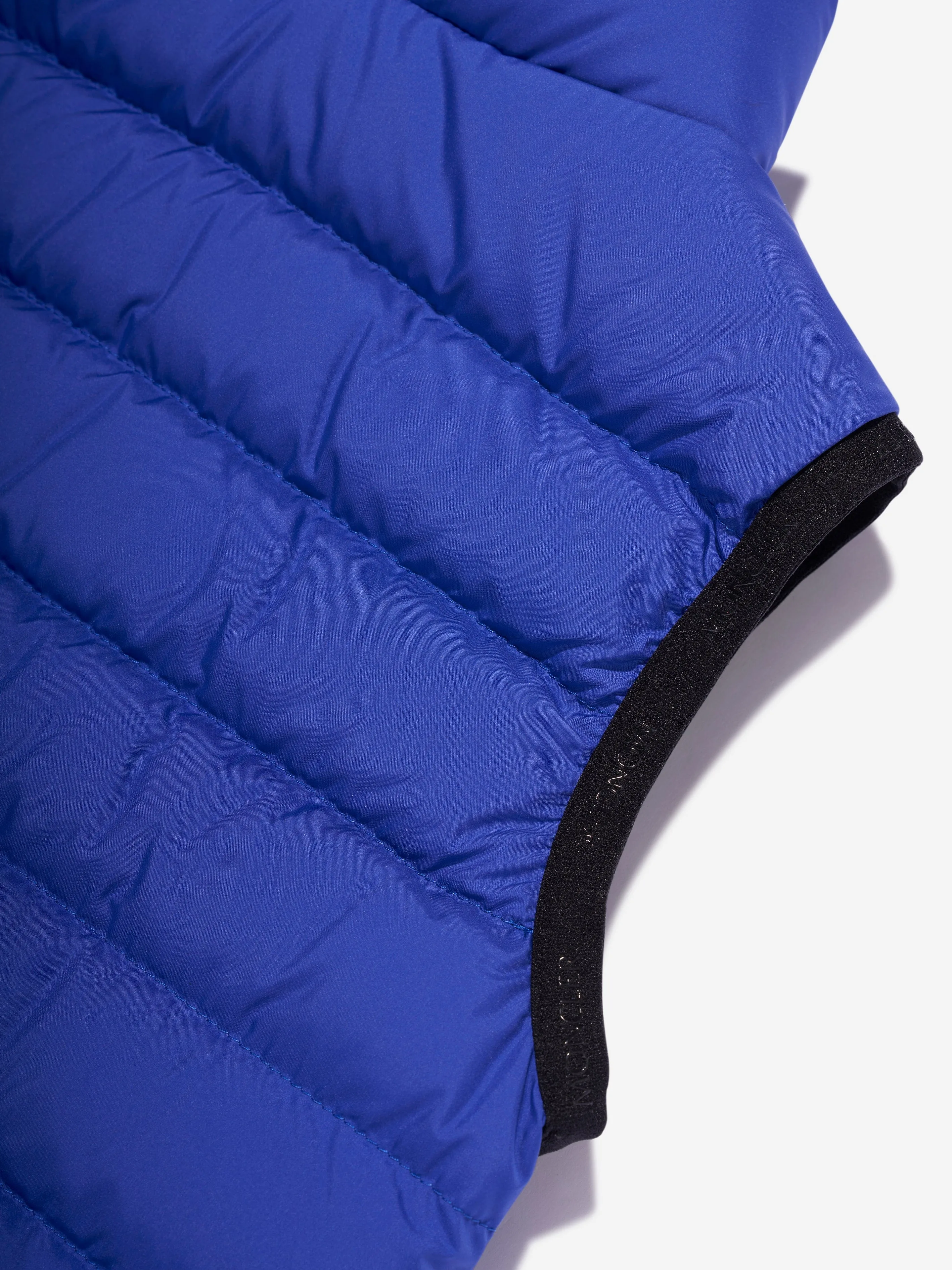 Moncler Enfant Boys Down Padded Contrin Gilet in Navy