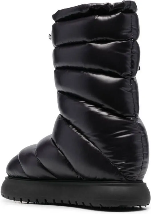 Moncler Gaia padded snow boots Black