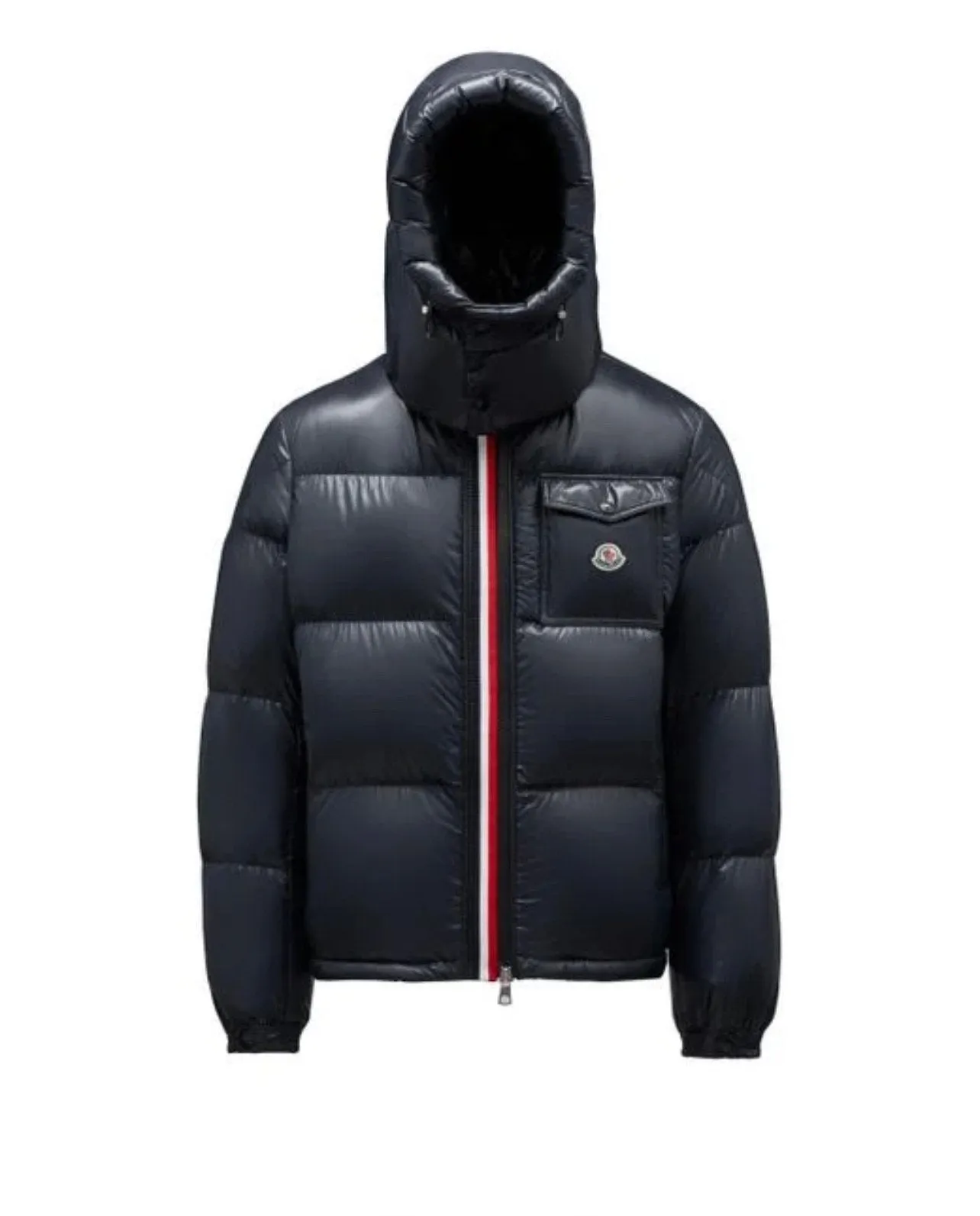 Moncler Montbeliard Short Down Jacket ‘NAVY BLUE’