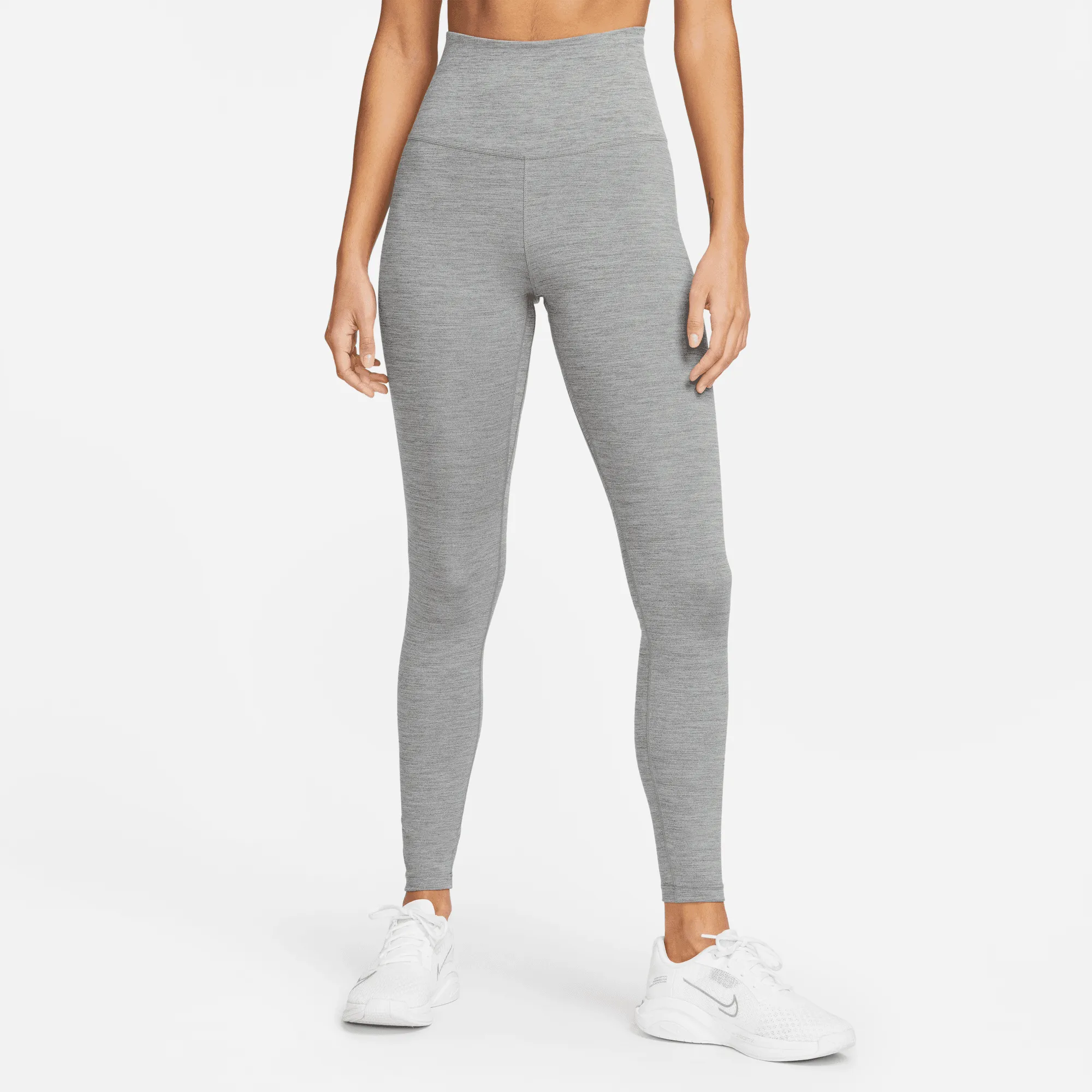 Nike One Women's Grey High-Rise Leggings