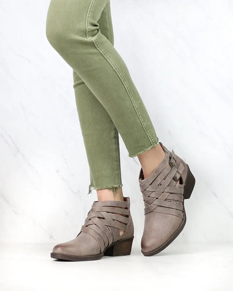 Not Rated - Gael Women's Ankle Boots in Taupe