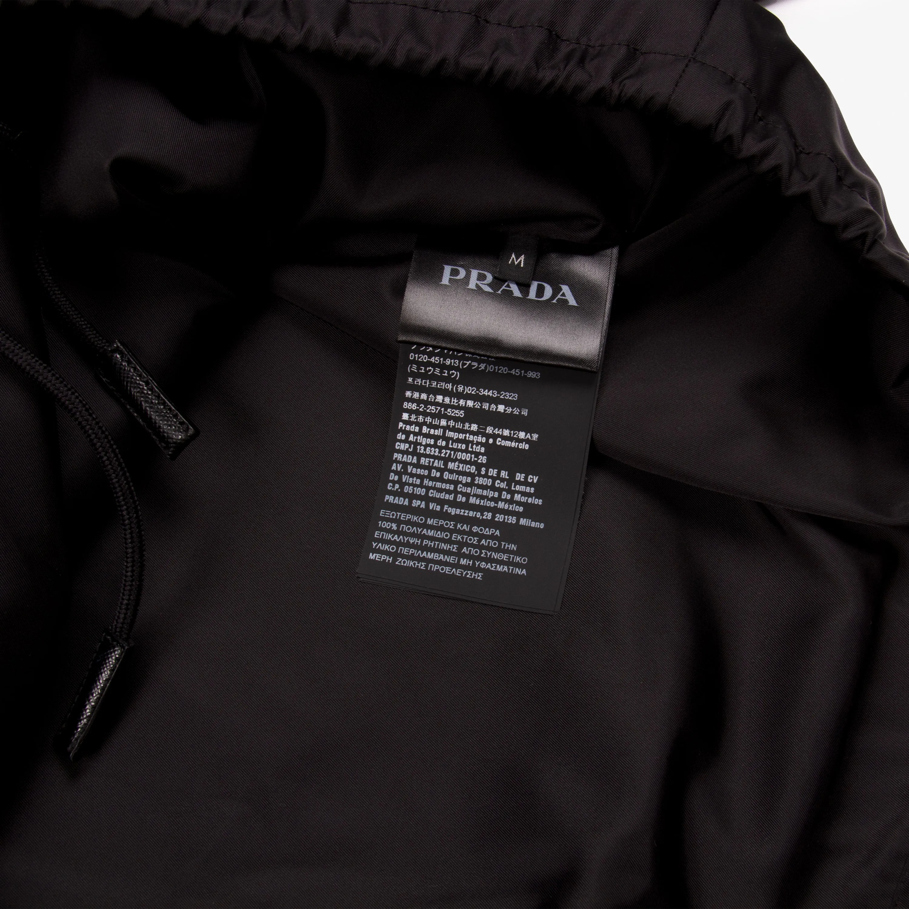 NYLON ANORAK JACKET