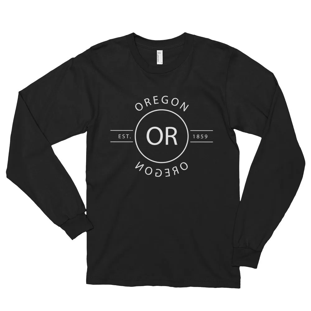 Oregon - Long sleeve t-shirt (unisex) - Reflections