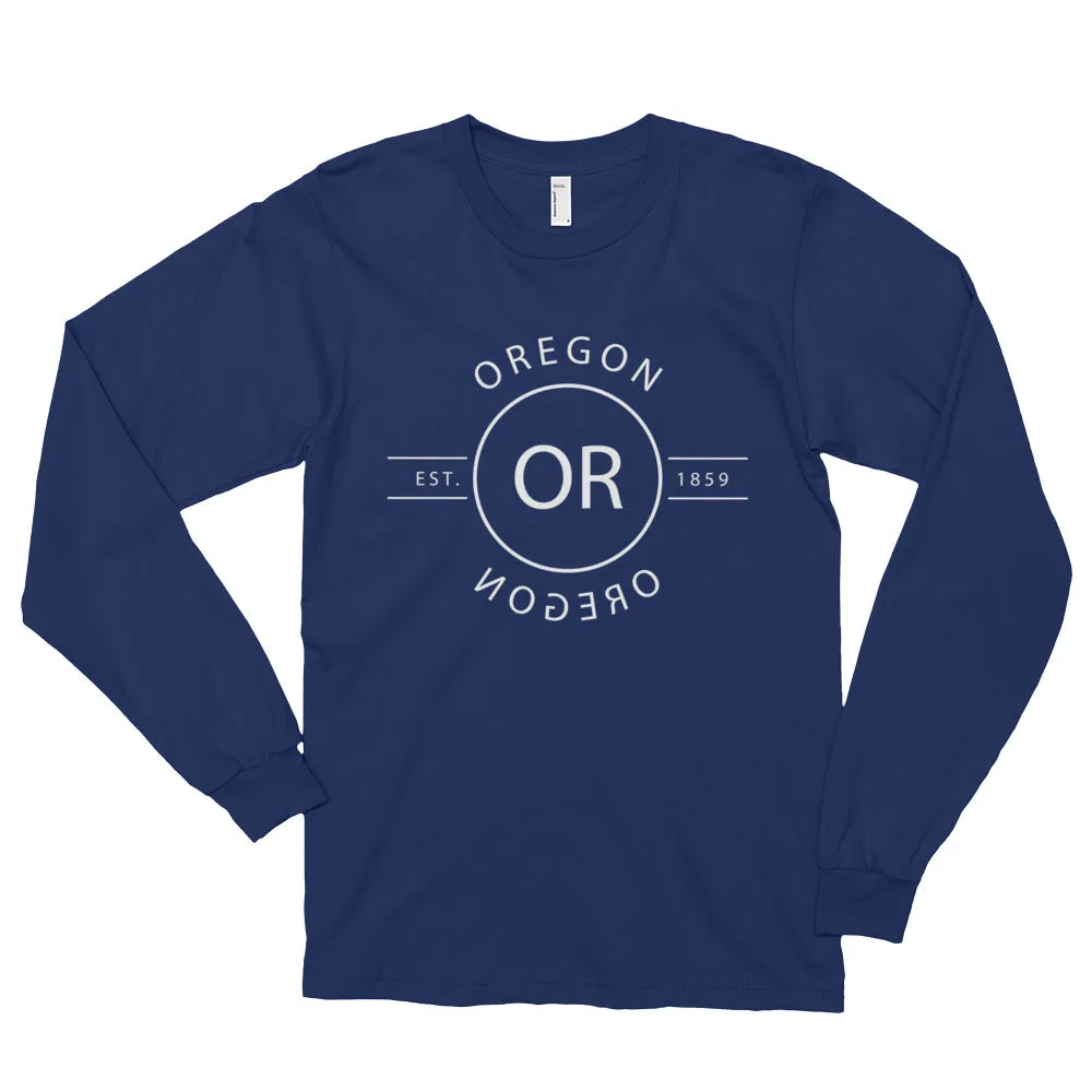 Oregon - Long sleeve t-shirt (unisex) - Reflections