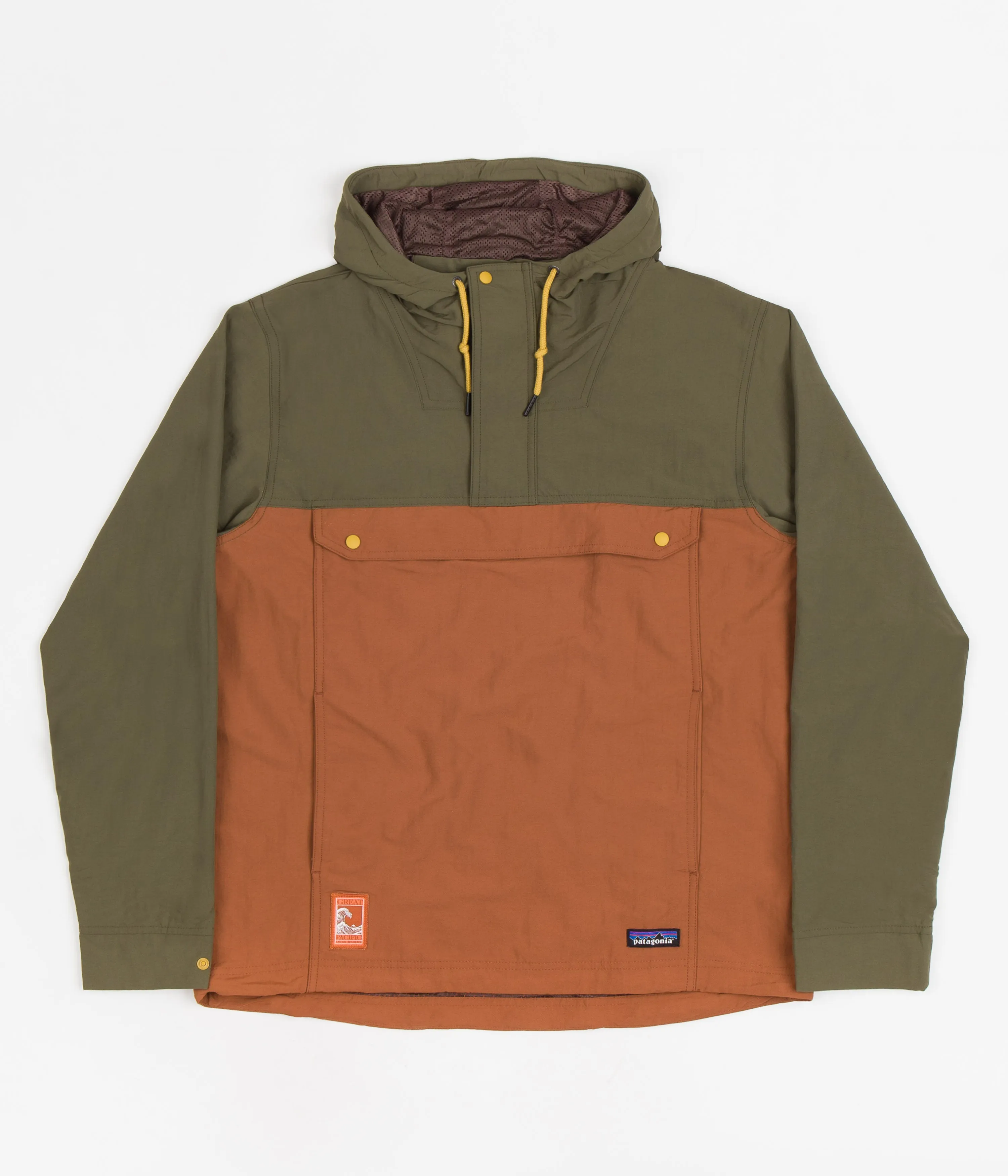 Patagonia Isthmus Anorak - GPIW Patch: Sisu Brown