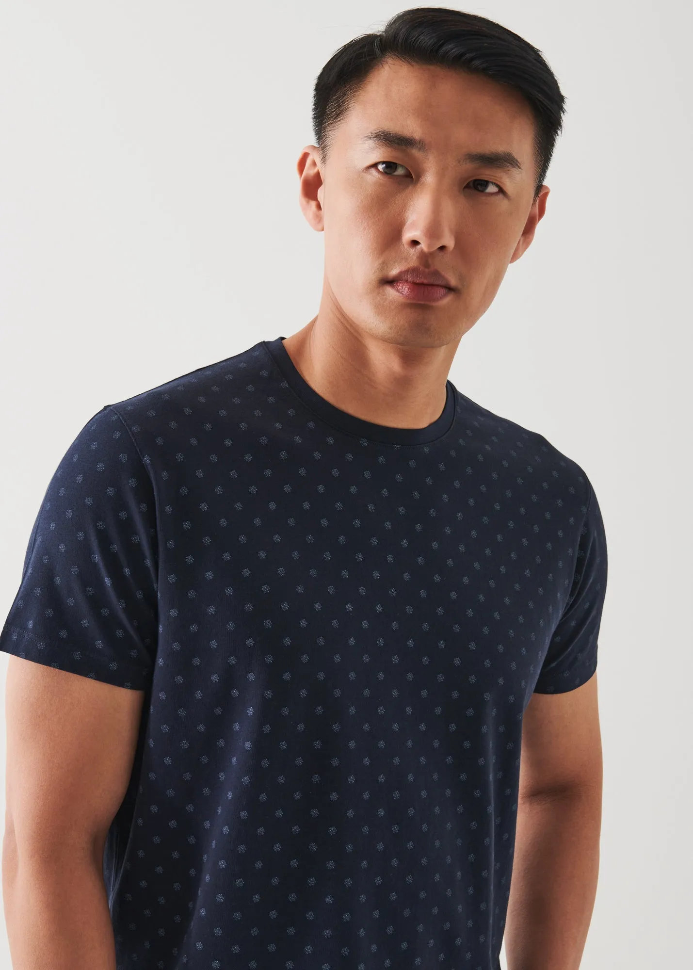 PIMA COTTON STRETCH PRINTED T-SHIRT