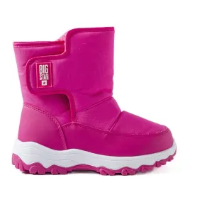 Pink children's snow boots Big Star MM374121