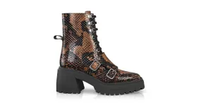 Platform Combat Ankle Boots 27965