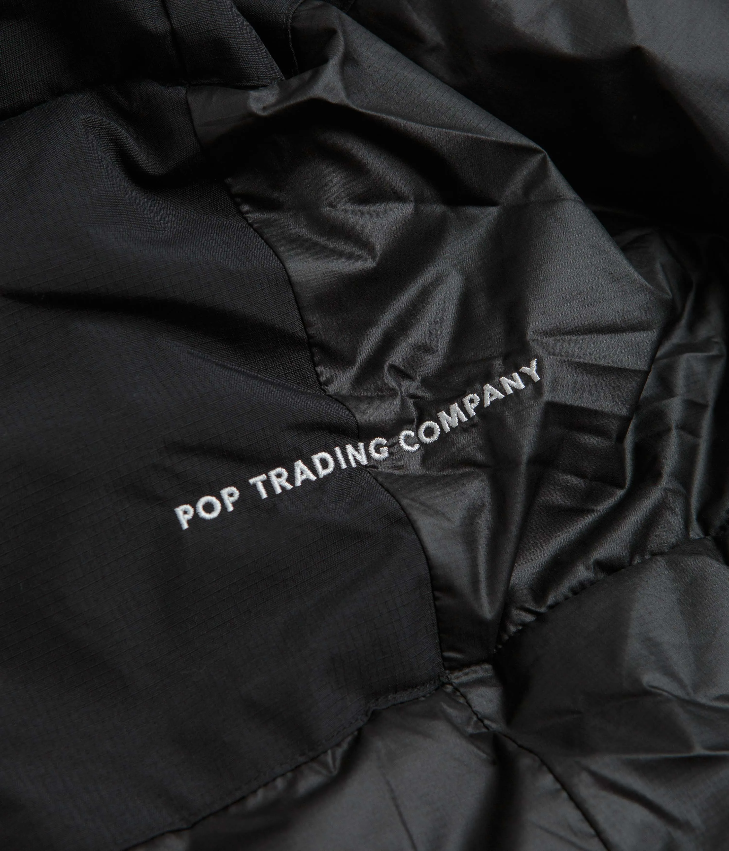 Pop Trading Company Puffer Jacket - Black