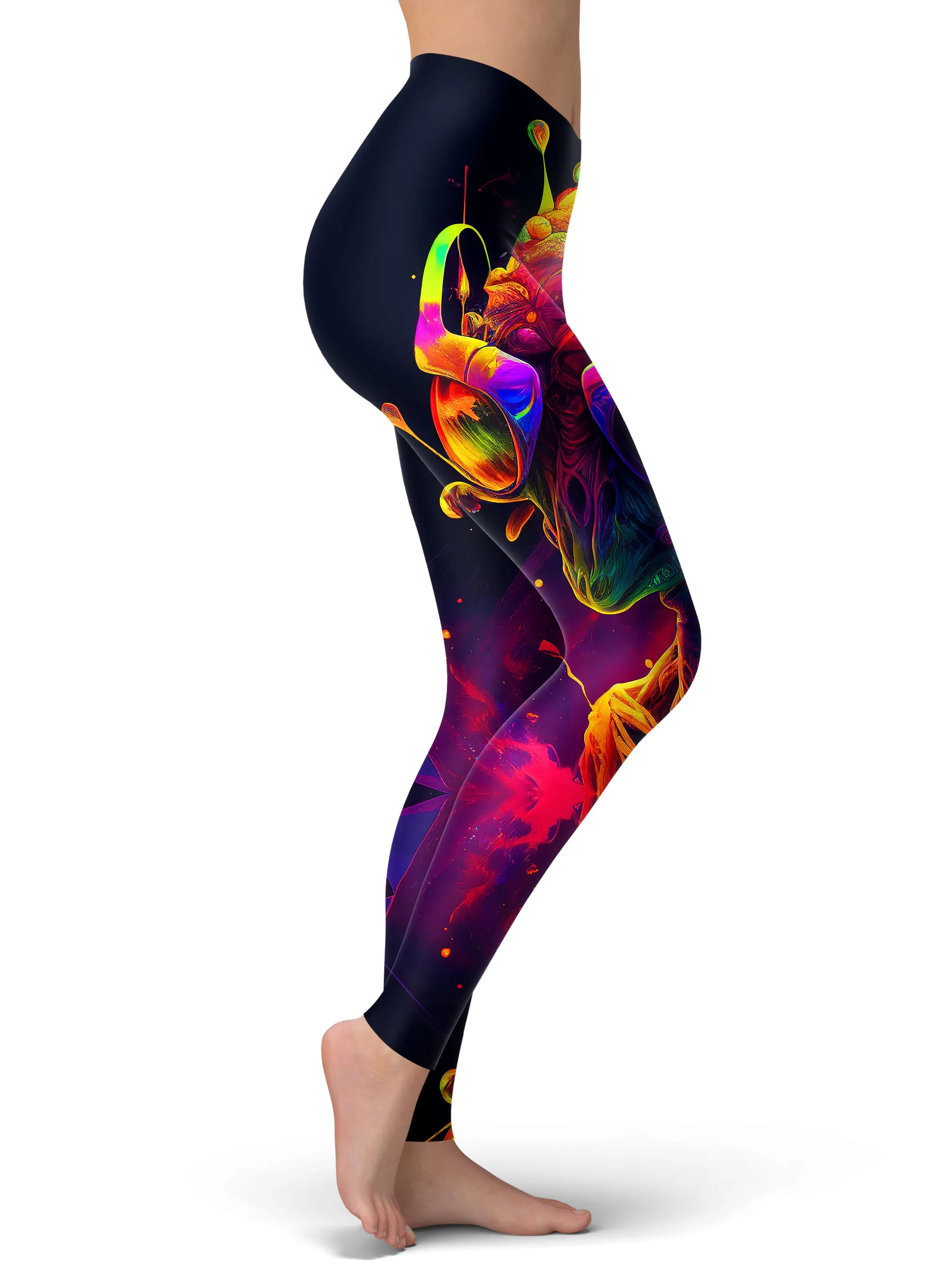 Psychedelic Alien Leggings