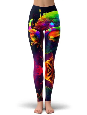 Psychedelic Alien Leggings