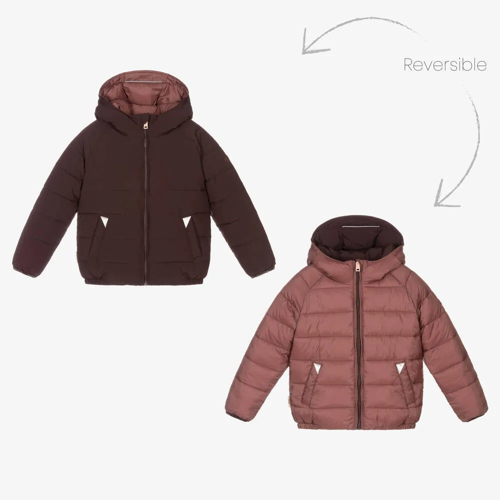 Reversible Hooded Puffer Jacket