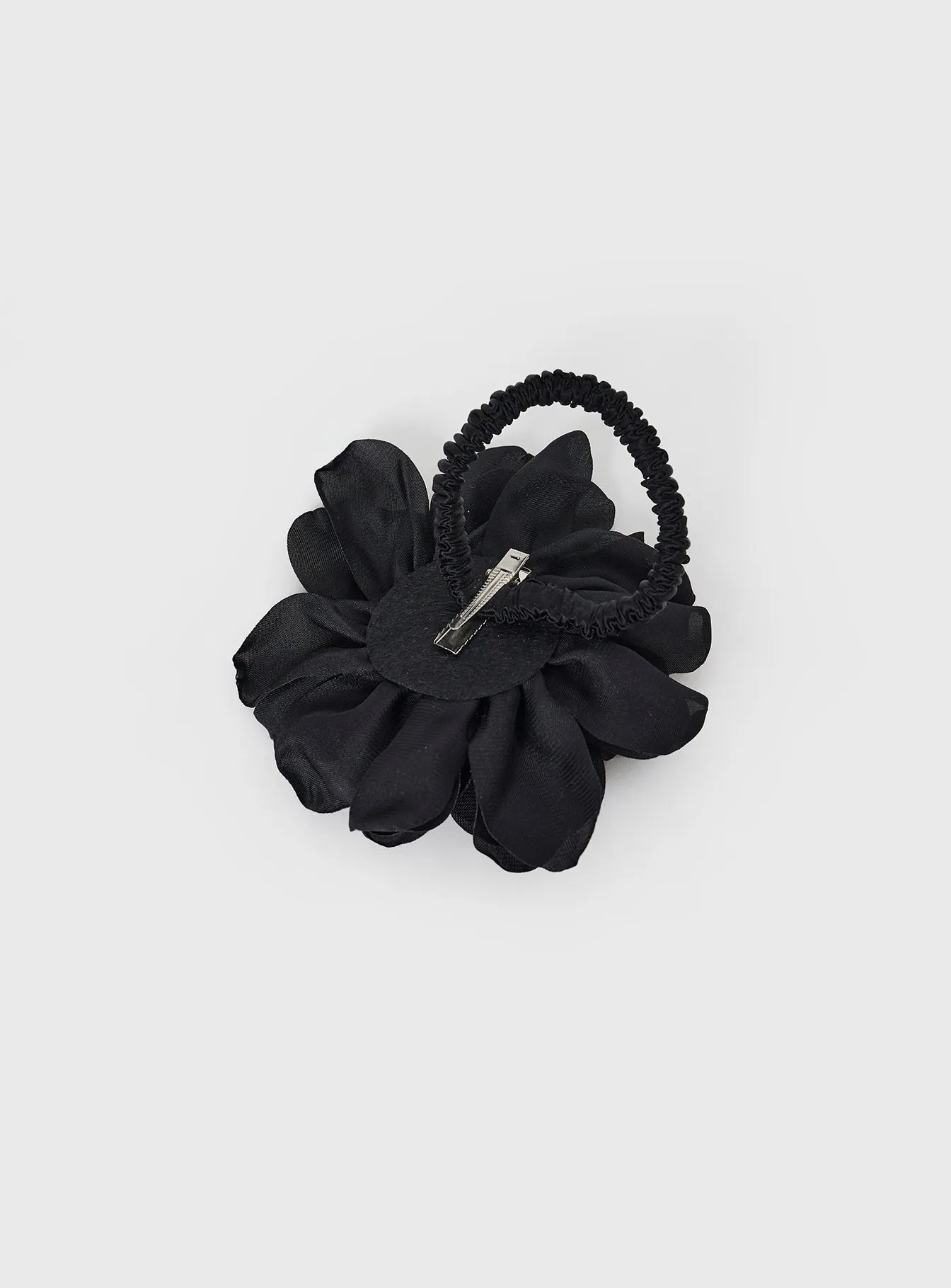 Rueth Hair Clip & Scrunchie Pack Black