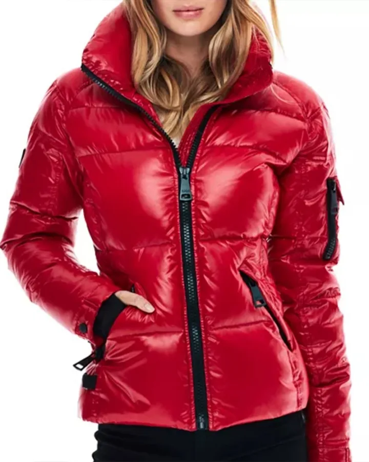 Sam Red Puffer Jacket