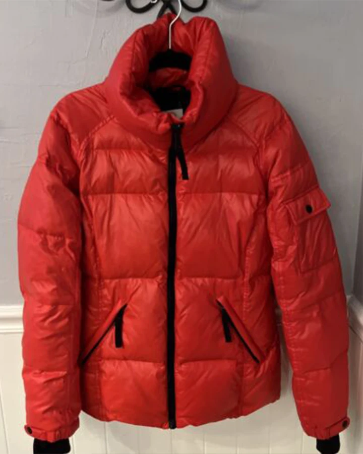 Sam Red Puffer Jacket