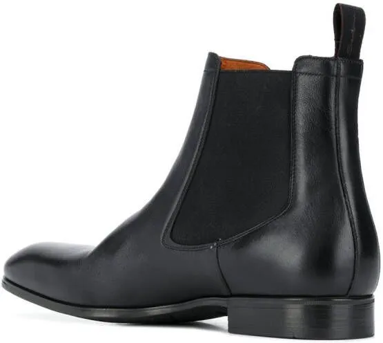 Santoni Chelsea ankle boots Black