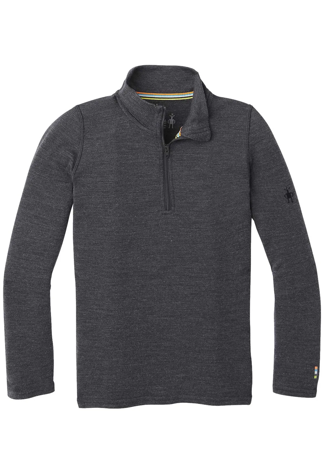 Smartwool Junior Classic Thermal Merino Base Layer 1/4 Zip Boxed Top