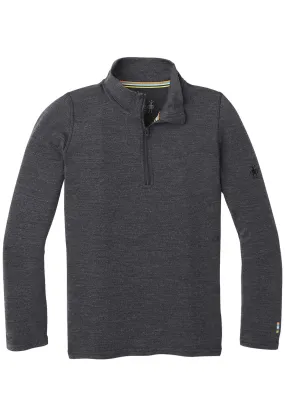 Smartwool Junior Classic Thermal Merino Base Layer 1/4 Zip Boxed Top