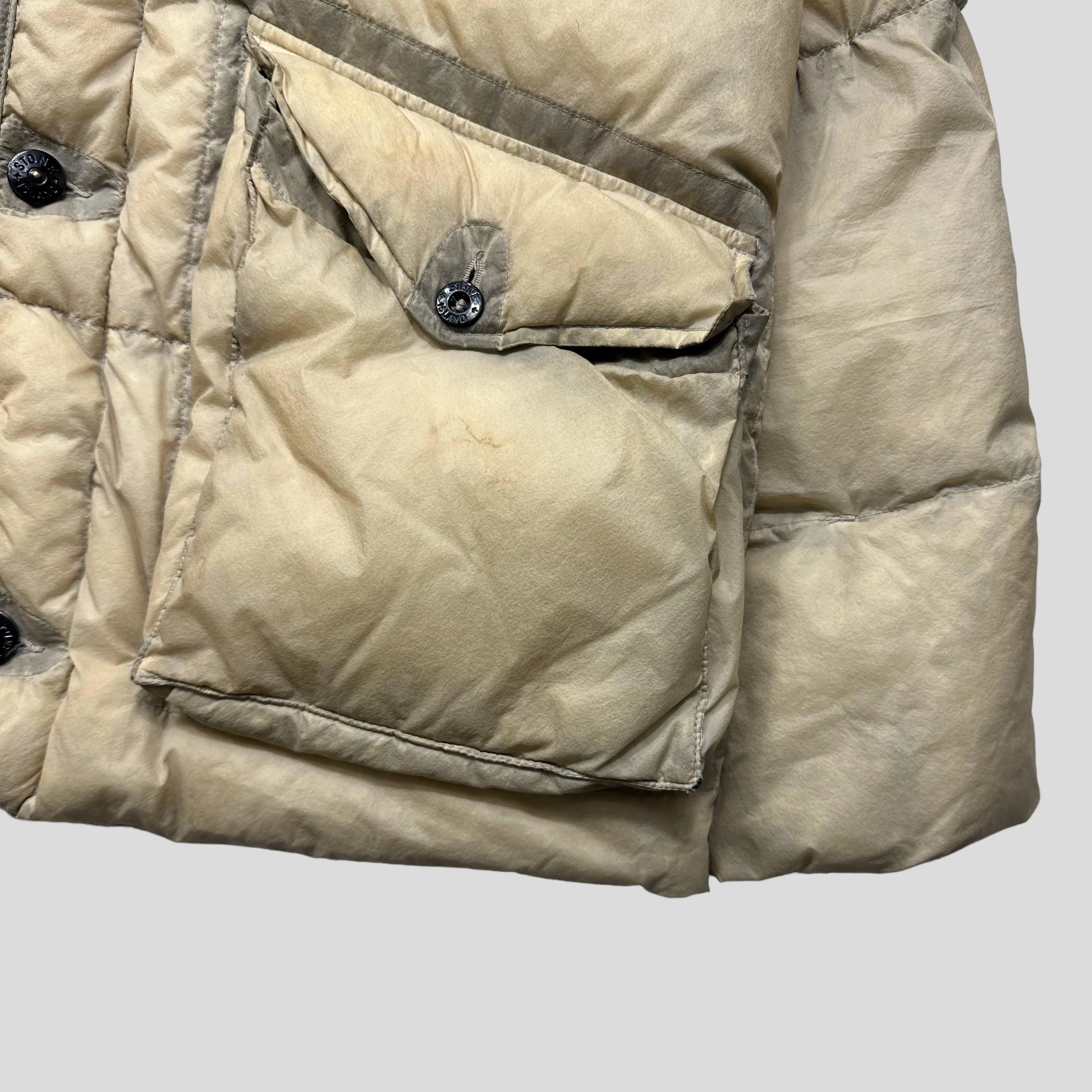 Stone Island AW06 Opaque Nylon Tela Puffer Jacket - M