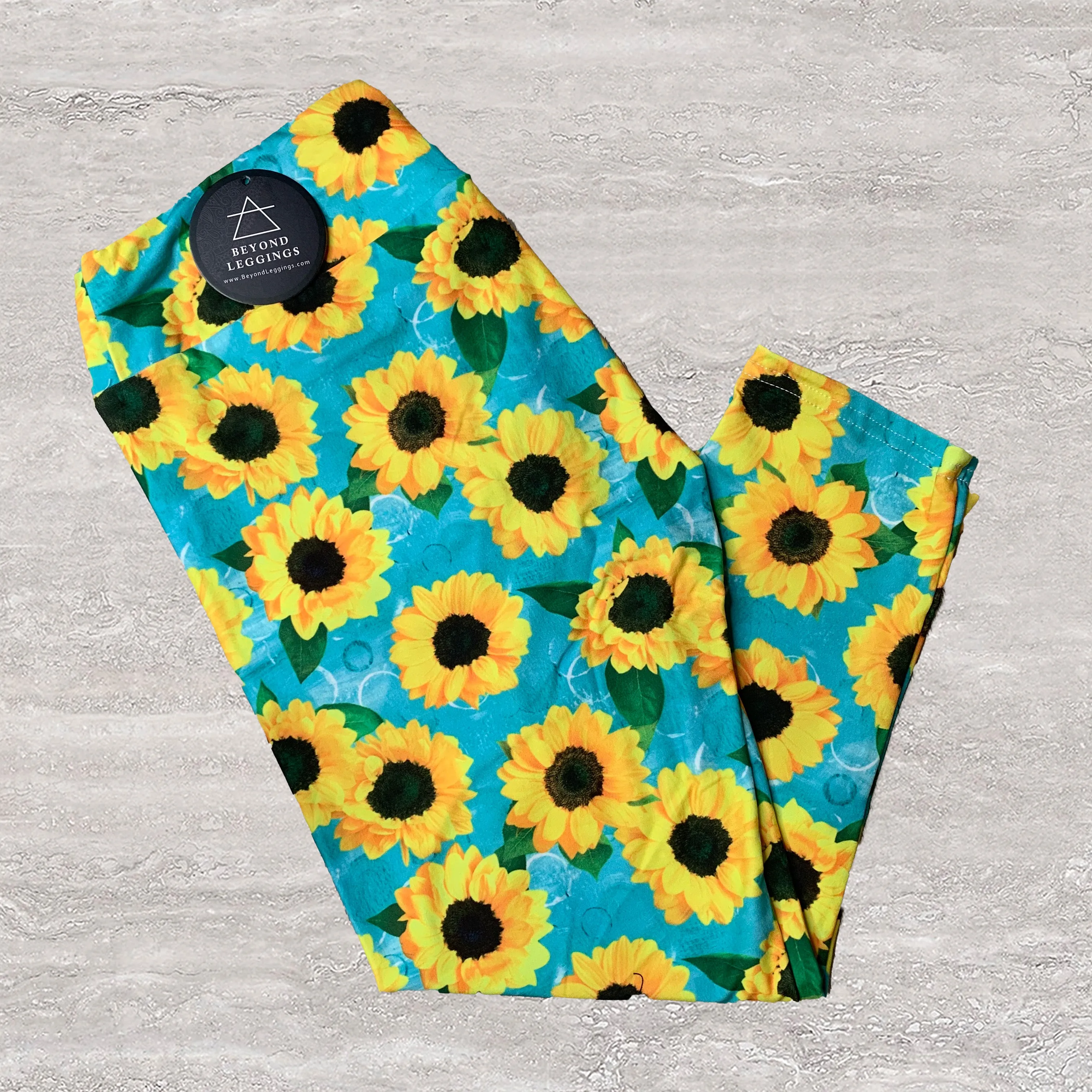 Summer Sunflower Soft Leggings