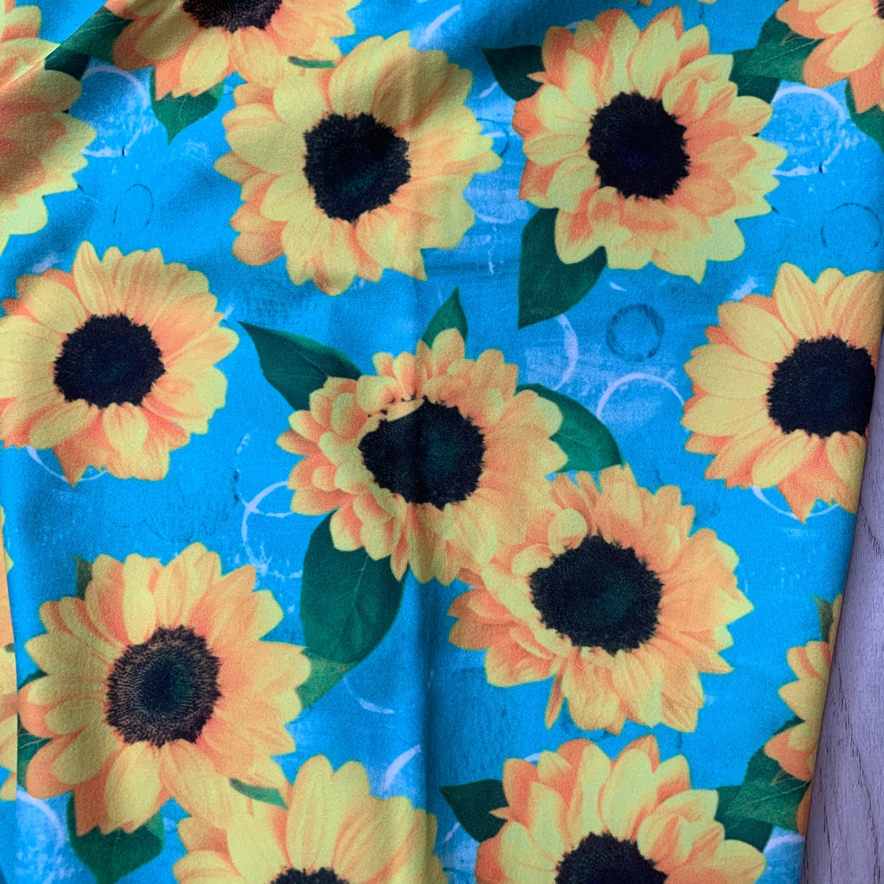 Summer Sunflower Soft Leggings