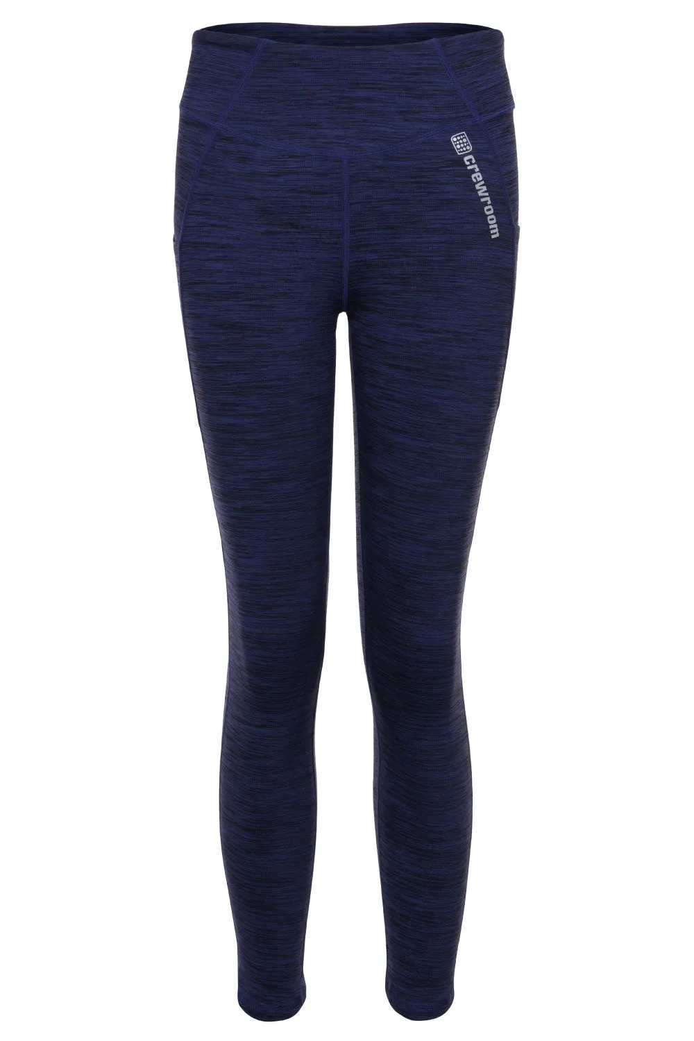 The No Fuss 7/8 Legging Navy Glitch (Women's)