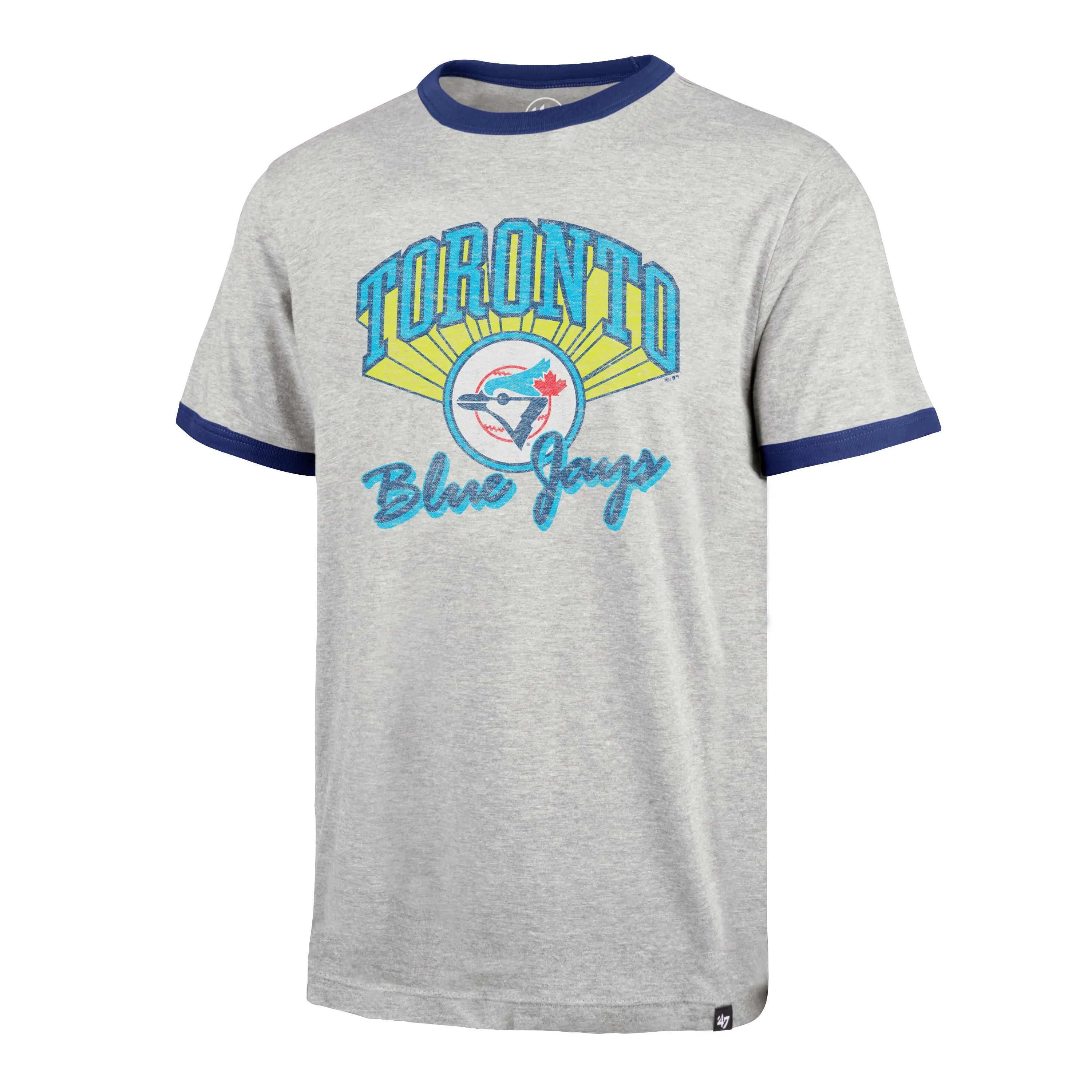 TORONTO BLUE JAYS COOPERSTOWN WAX PACK DALTON '47 RINGER TEE