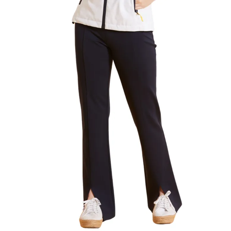 Tyler Boe  Margie Slit Front Pant - Navy