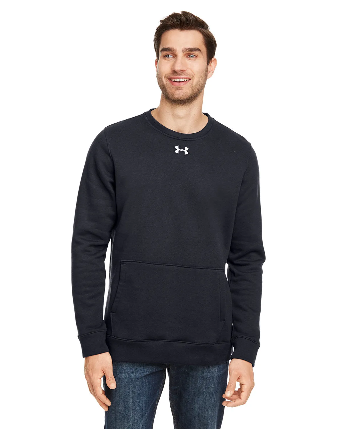 Under Armour Hustle Fleece Crewneck Sweatshirt