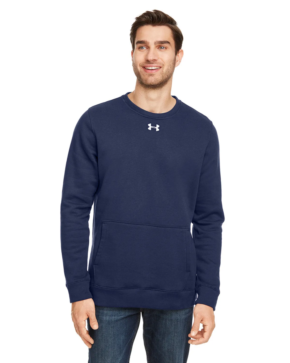 Under Armour Hustle Fleece Crewneck Sweatshirt