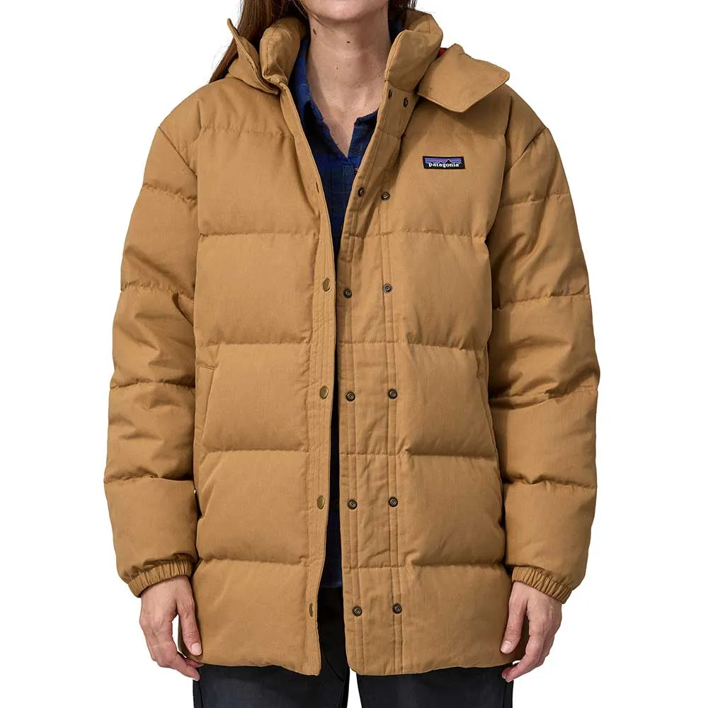 Women's Cotton Down Parka - Nest Brown