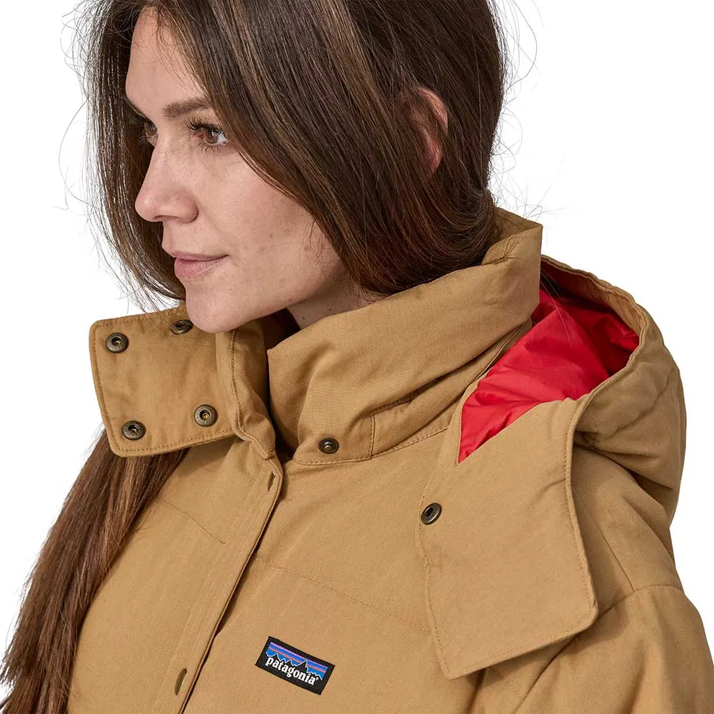 Women's Cotton Down Parka - Nest Brown